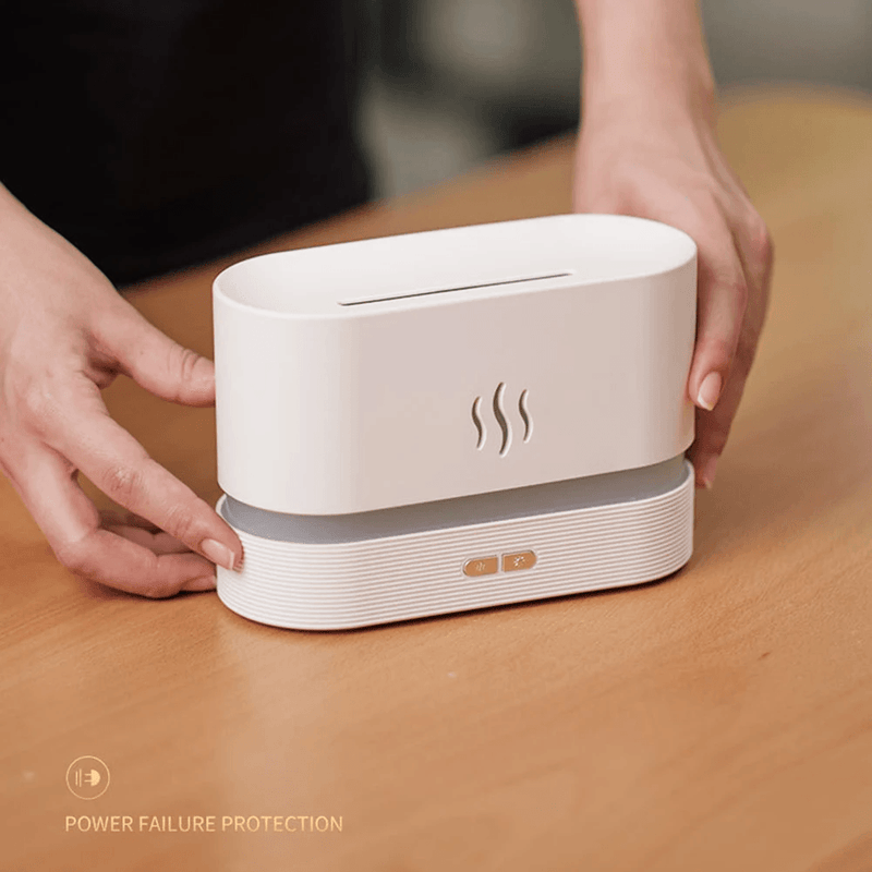 Umidificador de Ar 3D Air Flame - Snap Mart