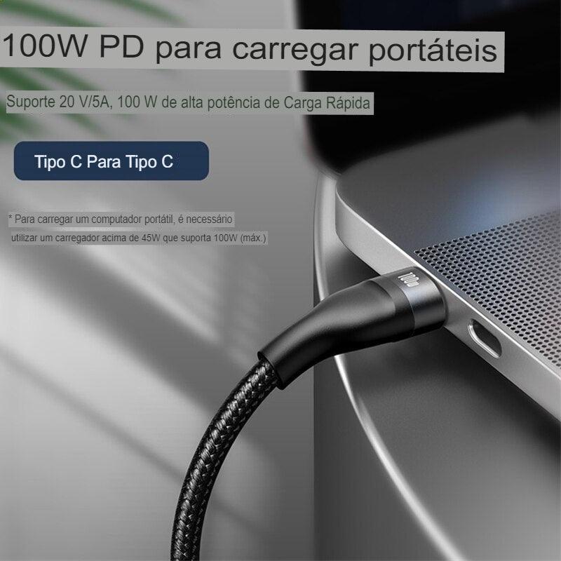 Carregador 3 em 1 engate USB A ou C - Baseus - Snap Mart