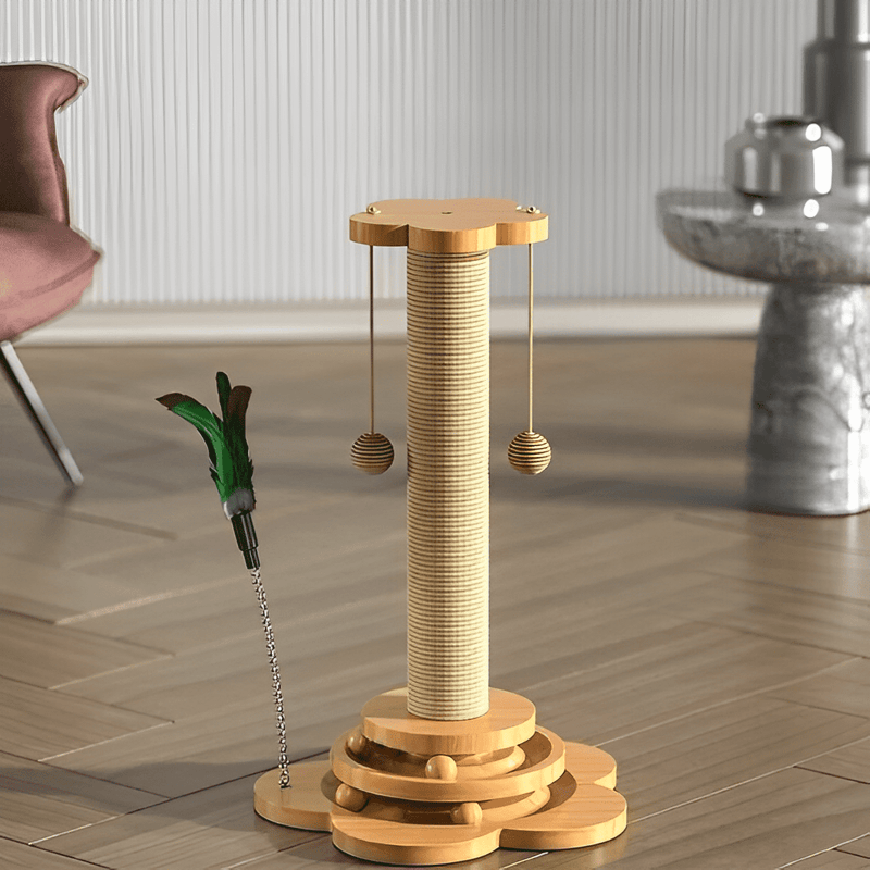 Arranhador Para Gatos 4 em 1 - Torre em Sisal - Snap Mart