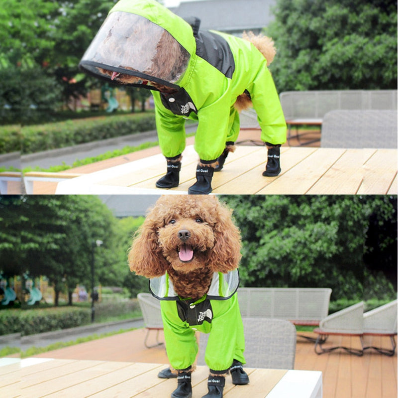 Capa de Chuva Para Cachorro de Pequeno e Médio Porte - Snap Mart