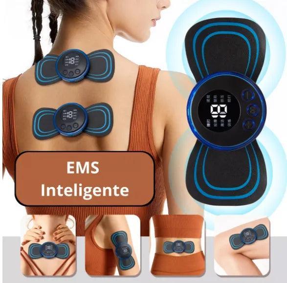 Mini Massageador Portátil EMS Up®️ - Elétrico e Relaxante - Snap Mart