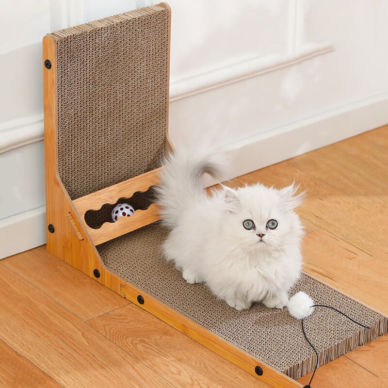 Arranhador para Gatos de Madeira - Snap Mart