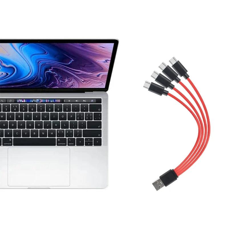 Cabo 4 Portas USB-C - Snap Mart
