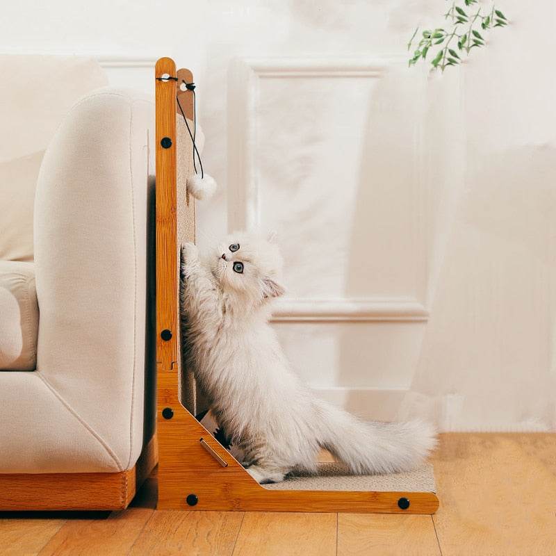 Arranhador para Gatos de Madeira - Snap Mart