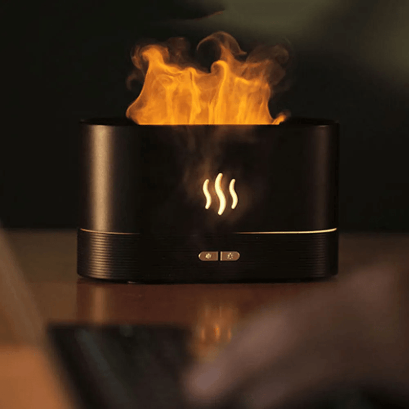 Umidificador de Ar 3D Air Flame - Snap Mart